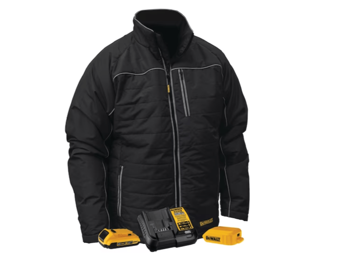 Workwear heated jacket